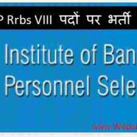 Ibps crp rrbs 8 Recruitment 2019 आई बी पी एस ने निकाला बम्पर भर्ती