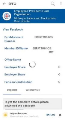 Epf Balance Check