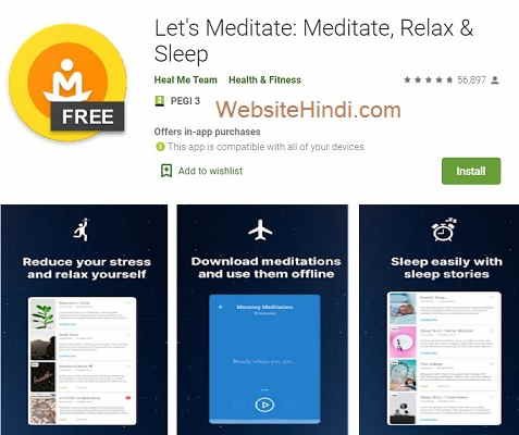 Let's Meditate App
