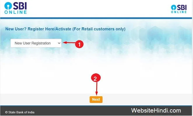 New User Registration