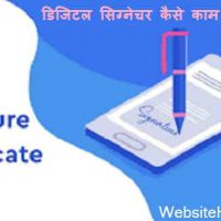डिजिटल सिग्नेचर (Digital Signature) क्या होता है?