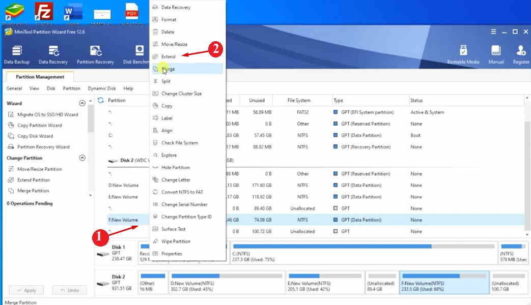 hard disk partition