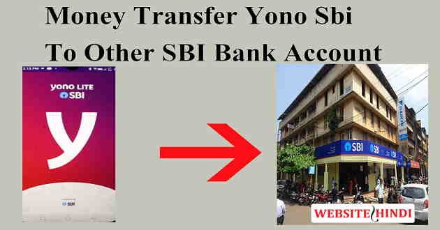 Money Transfer Yono Sbi To Other Sbi Bank Account