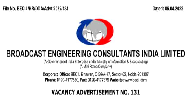 broadcast-engineering-consultants-india-limited-recruitment