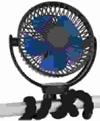 5000Mah Portable And Rechargeable Clip Fan