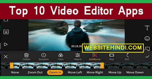 Top 10 Video Editor Apps