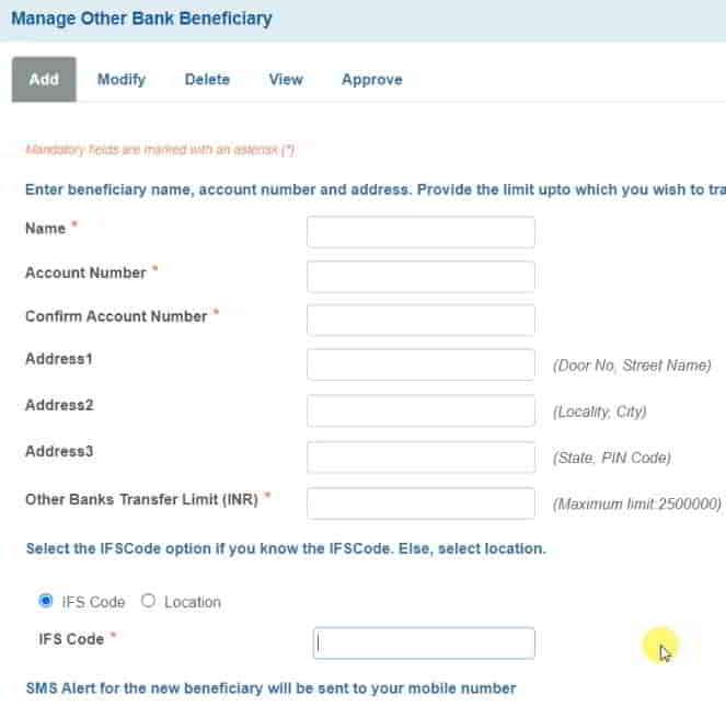 How-To-Add-Beneficiary-In-Sbi-Net-Banking