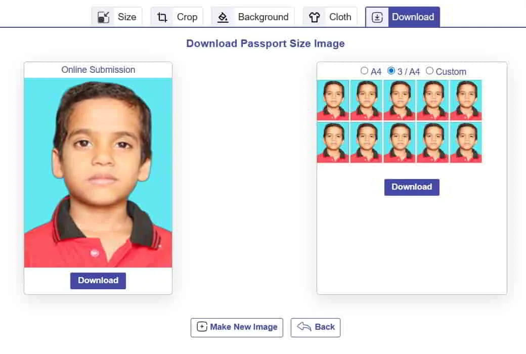 Online-Passport-Size-Photo