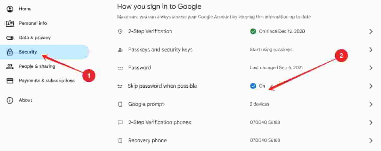 disable-passkeys-and-security