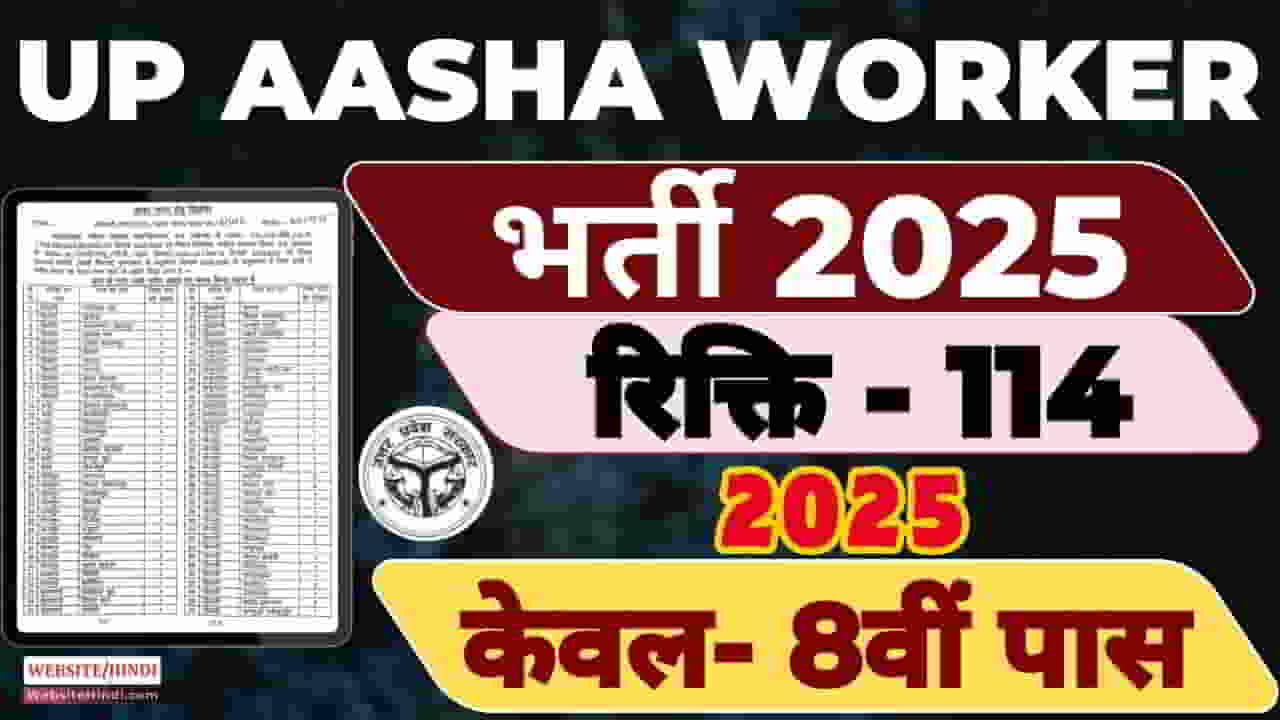 up-aasha-worker-recruitment-2025