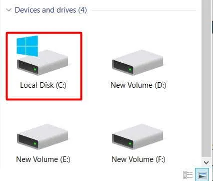 What Happened Before Drive C Defaulted To The Computer.