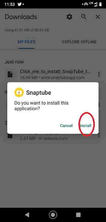 स्नेपट्यूब